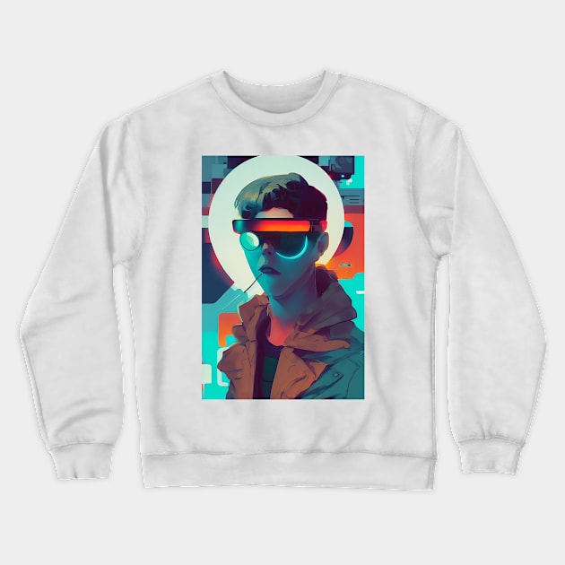 Cyberpunk rip doctor Crewneck Sweatshirt by Blowfish